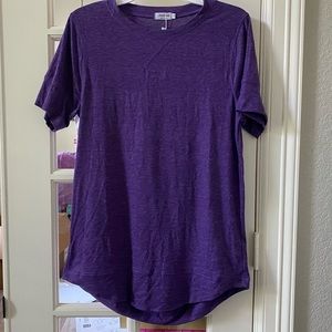 Women's Summer T-shirts Tops Loose Casual V-Notch